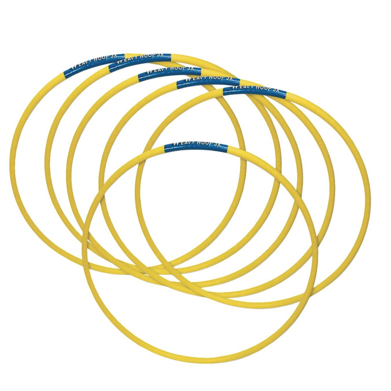 S&S Worldwide 3X Weighted Heavy Hoops. 35" Diameter Hoops Weigh 3 Times the Weight of Ordinary Hoops. Heavier Hoops are Easier to Hula and Help Burn More Calories!